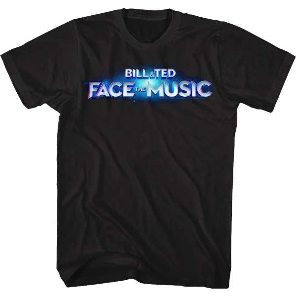 T-shirt med filmlogotypen Bill och Ted möter musiken XL