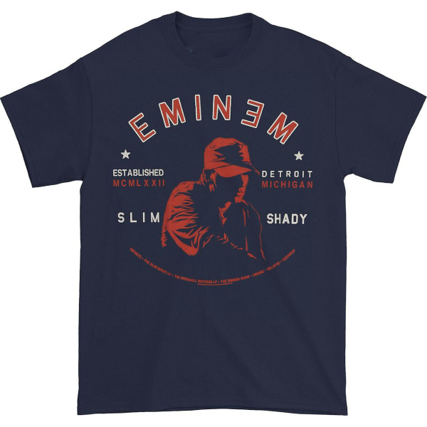 Eminem Detroit Portræt T-shirt S