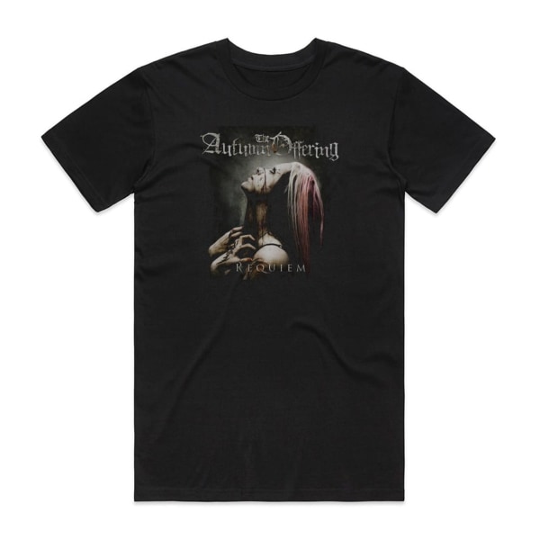 The Autumn Offering Requiem Album Cover T-Shirt Svart S