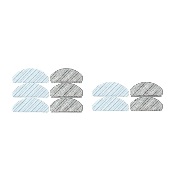 10-pack mopptillbehör för Deebot T10/t10 Plus dammsugare moppdukar