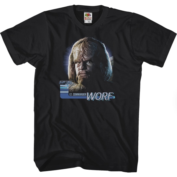 Worf Star Trek The Next Generation T-skjorte XXL