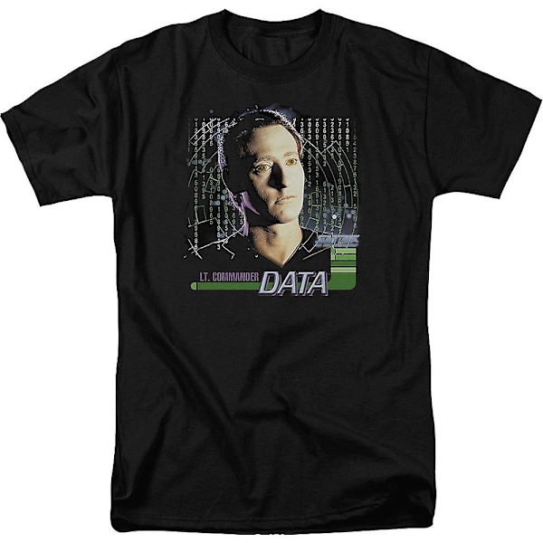 Data Star Trek: The Next Generation -paita XXXL