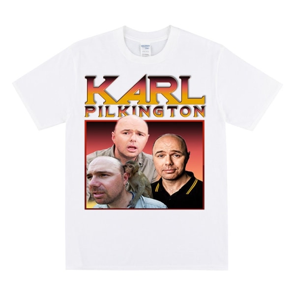 KARL PILKINGTON Homage T-skjorte White M