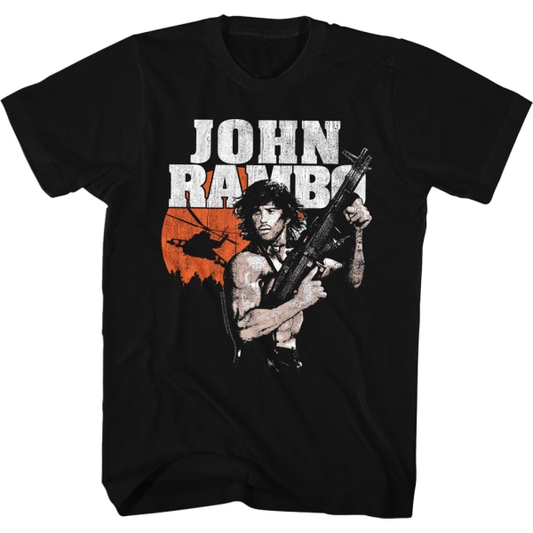 Action Pose Rambo T-shirt L