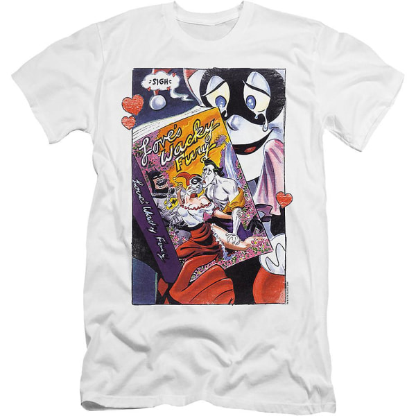 Jokern och Harley Quinn Love's Wacky Fury DC Comics T-shirt L