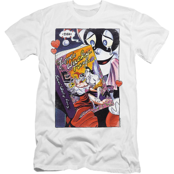 The Joker og Harley Quinn Love's Wacky Fury DC Comics T-skjorte XL