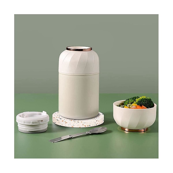 Termosbehållare, 500ml Rostfritt Stål Termosbehållare, Mat Termos Lunchbox, Termoskopp, Fo