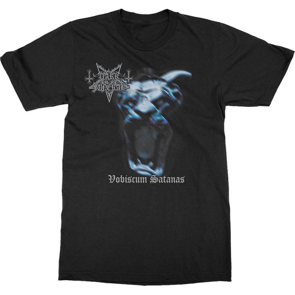 Mörk begravning Vobiscum Satanas Tee T-shirt M