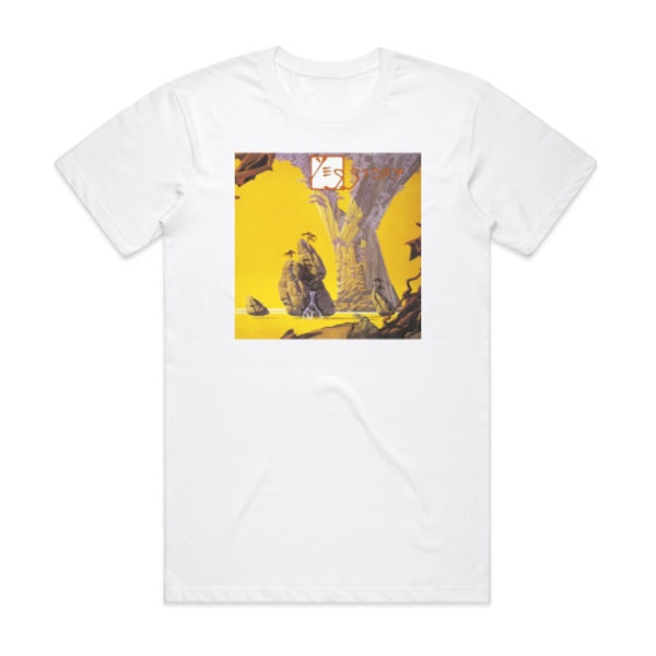 Ja Yesstory Album Cover T-Shirt Vit M