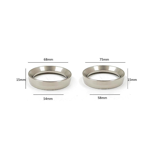 Kaffe Ekstern Kassette Ring Anti-Rustfri Stål Modtager, B