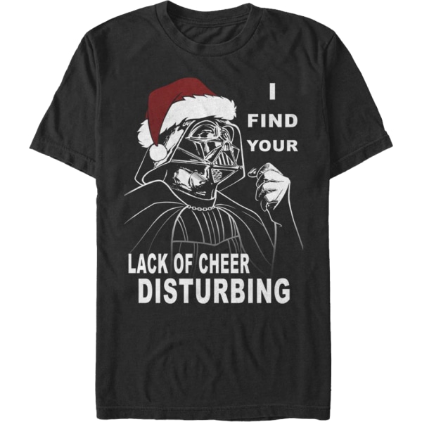 Darth Vader Brist på glädje Star Wars jul T-shirt L