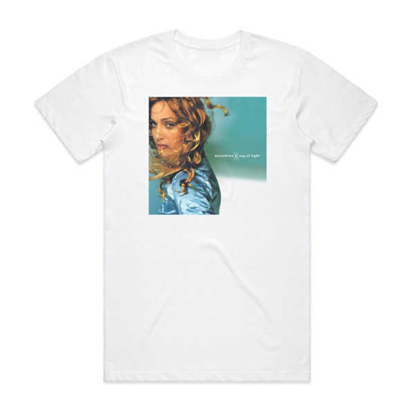 Madonna Ray Of Light Album Cover T-shirt Hvid XXXL
