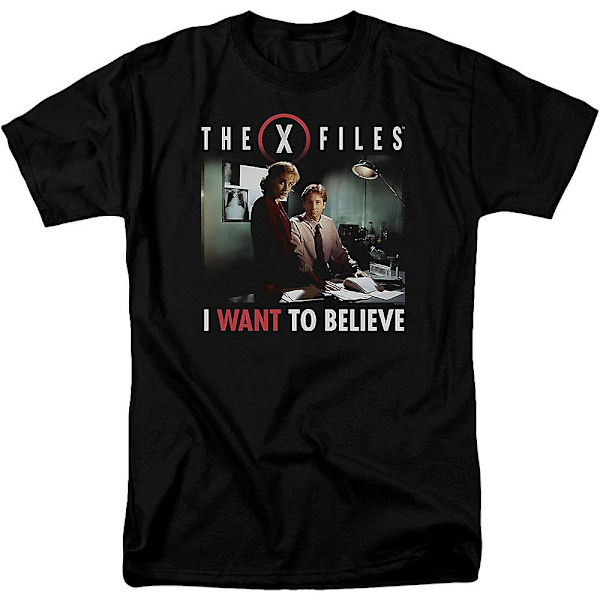 Haluan Uskoa X-Files -paita M