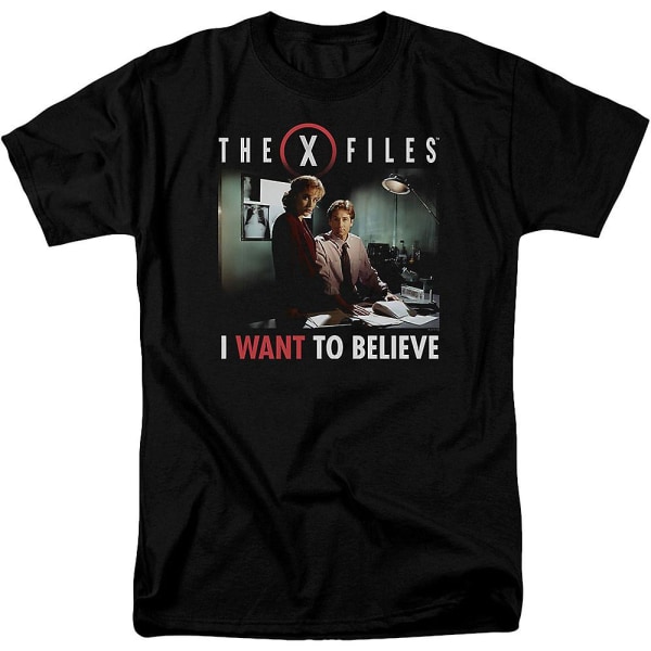 Jeg Vil Tro X-Files T-skjorte XXXL