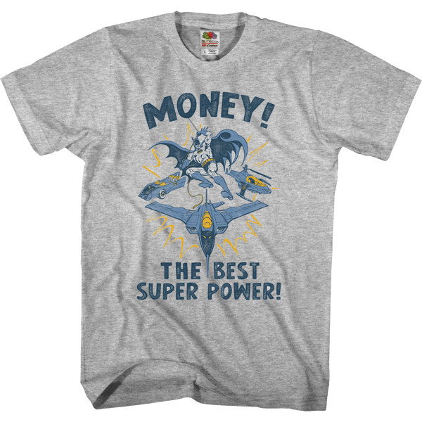 Money Batman T-shirt Ny M