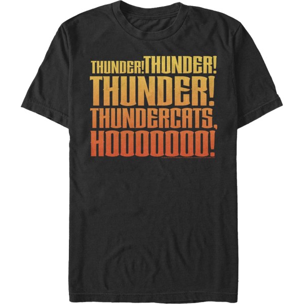 Thunder Thunder Thunder ThunderCats Ho T-Shirt XXL