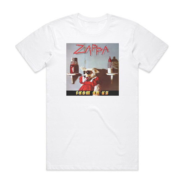 Frank Zappa Them Or Us Album Cover T-Shirt Hvid XXXL