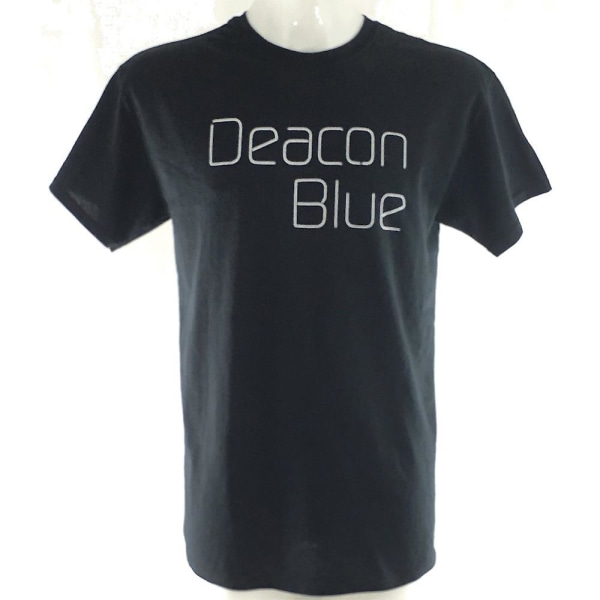 Deacon Blue Vit Logotyp/Datum 2013 Bak T-shirt XXL