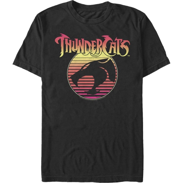 T-shirt med logotyp, solnedgångsjalusier och ThunderCats XXXL