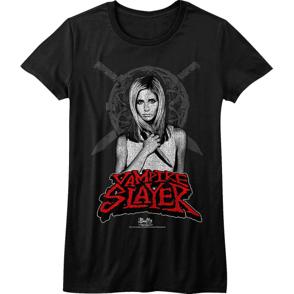 Dame Buffy The Vampire Slayer Skjorte S