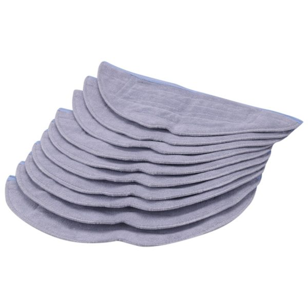 10 st Moppdukspads Ersättning för S7 T7s T7 Plus Dammsugare Delar Mikrofiber Mjuk Pad