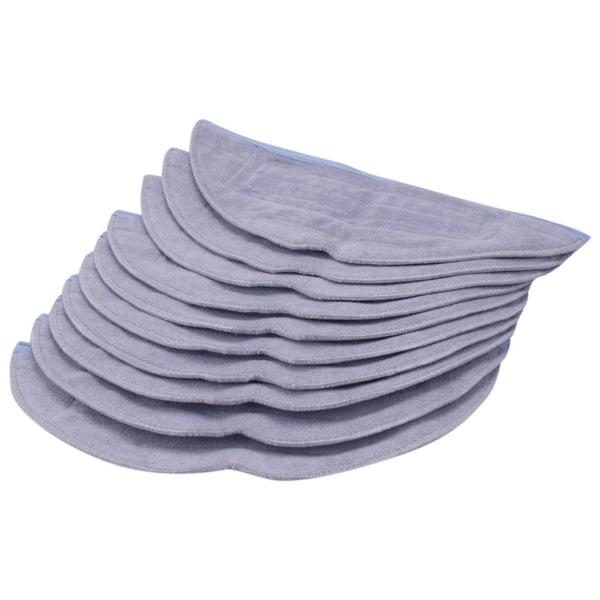 10 stk Moppklut Puterstatning for S7 T7s T7 Plus Støvsugerdeler Mikrofiber Myk Puter