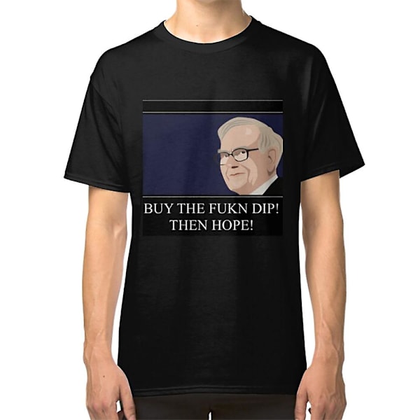 Warren Buffett Köp Dipet T-shirt XXL