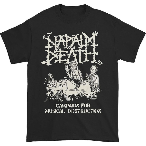 Napalm Death Campaign For Musical Destruction T-skjorte XXL