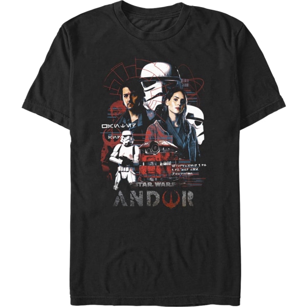 Andor Collage Star Wars T-shirt L