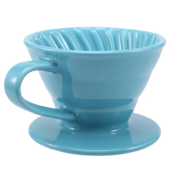 Keramisk Handbrygg Kaffefilterkopp Konisk Filter Kaffedroppset Hushållskaffemaskin P