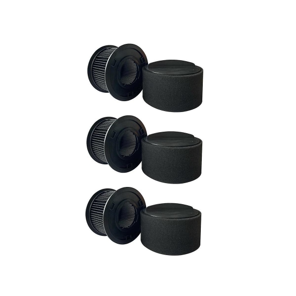 6 kpl Vaihtosuodattimia 2037913/32r9 Power Force ja Helix Turbo Sisä- ja Ulkosuodatinsarjoille