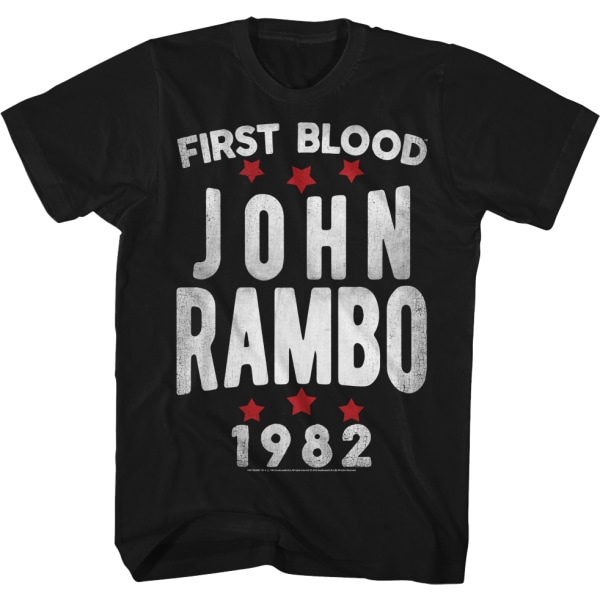 First Blood 1982 Rambo T-shirt M