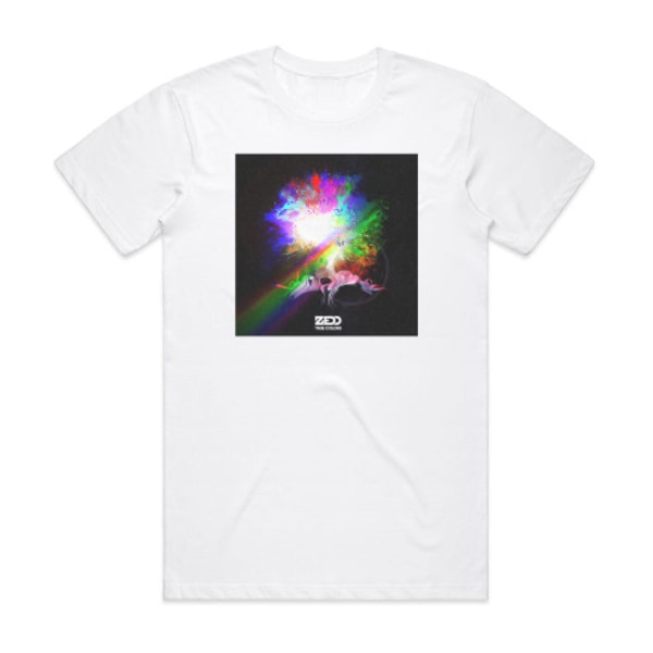 Zedd True Colors 1 Album Cover T-Shirt White XXXL