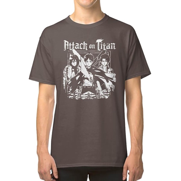 Attack on Titan Trio Crests T-shirt M