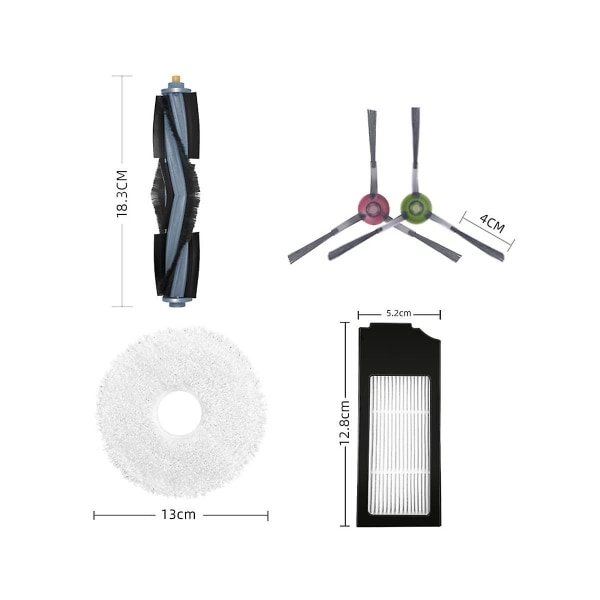 Reservedeler for X1 Omni / X1 Turbo robotstøvsuger