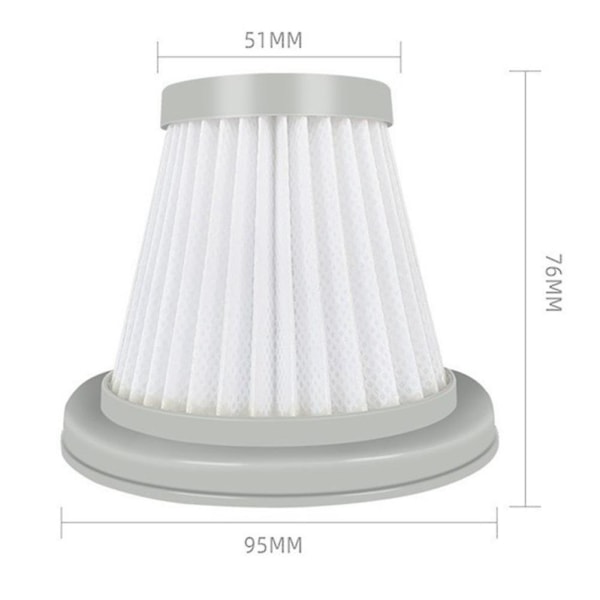 10 kpl Vaihto-osat Imurin HEPA-suodattimet Delmar Dx118c Dx128c Kotitalouden Imurin