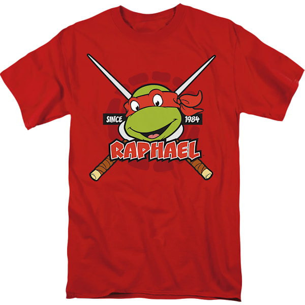 Röd Raphael Sedan 1984 Teenage Mutant Ninja Turtles T-shirt S