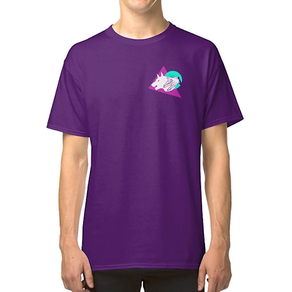Megumi's Divine Dogs // THROWBACK DESIGN T-shirt purple XL