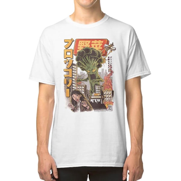 THE BROCCOZILLA T-skjorte L