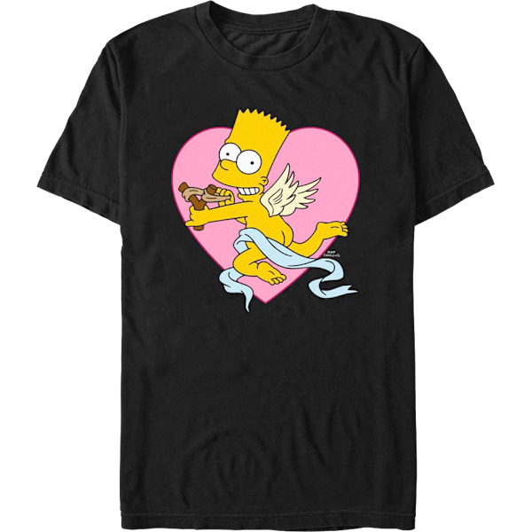 Cupid Bart Simpson T-shirt L