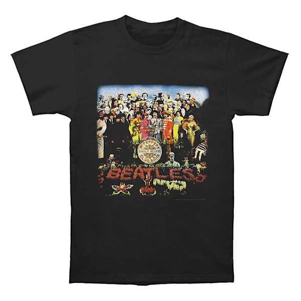 The Beatles Vintage SGT Pepper Svart T-shirt L