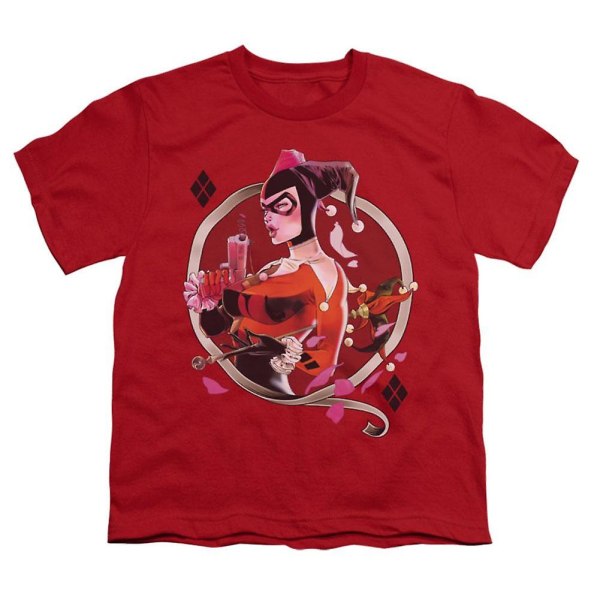 Batman Harley Q T-shirt til børn XXL