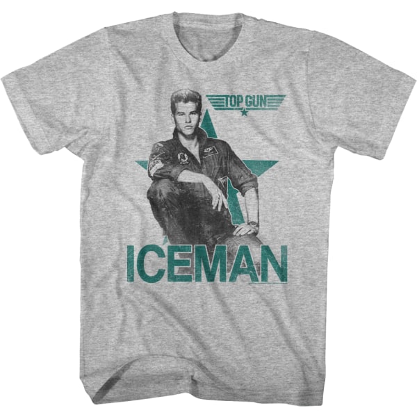 Val Kilmer Iceman Top Gun T-paita L