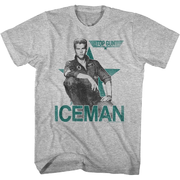 Val Kilmer Iceman Top Gun T-shirt XXXL