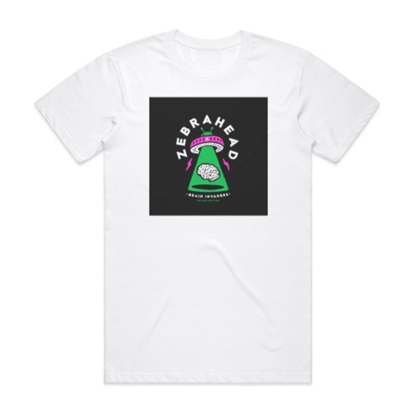 Zebrahead Brain Invaders 1 -albumin kansipaita valkoinen M
