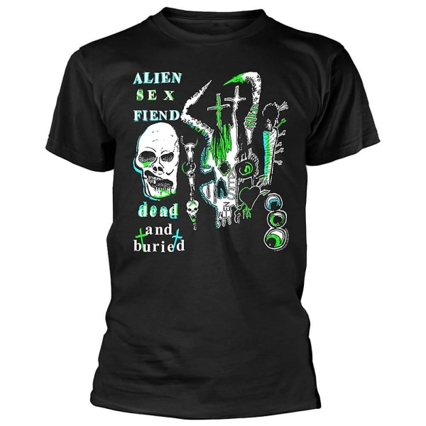 Alien Sex Fiend Dead And Buried T-shirt M