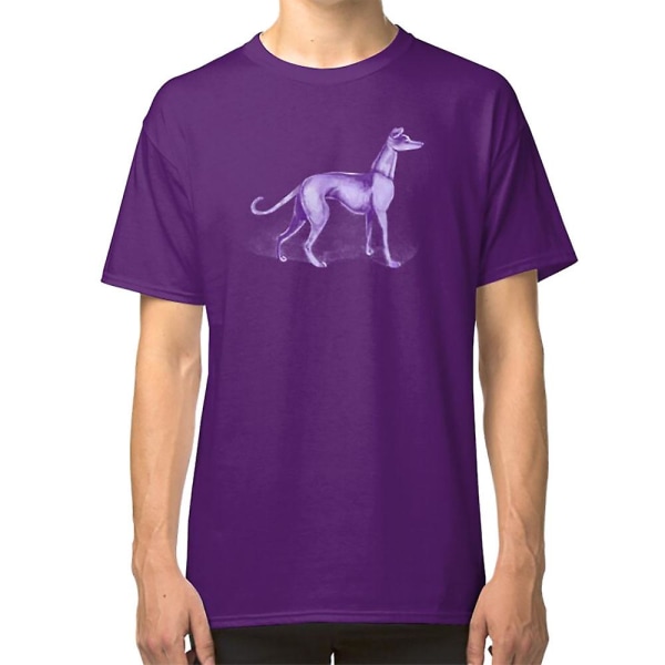 That One Purple Dog Shirt (Wordless) T-shirt black XXL