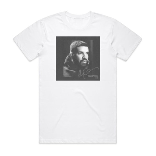 Drake Scorpion Album Cover T-shirt Vit M