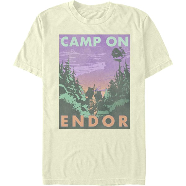 Camp On Endor Star Wars T-shirt XXXL