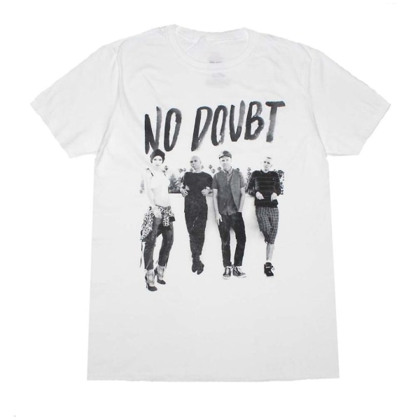 No Doubt T-paita No Doubt Rooftop Valkoinen T-paita L